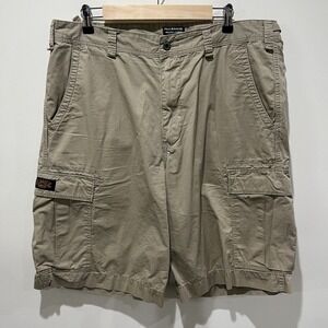 Ralph Lauren Polo Jeans Co Mens Cargo Shorts Sz 38 Khaki Military Utility Vtg